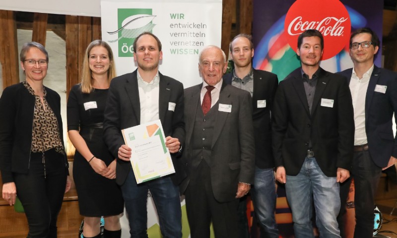 Monika Auer (ÖGUT), Marie Wagner (Coca Cola), Bernhard Adler (ecop), Rene Alfons Haiden (ÖGUT), Georg Kaltenbaek, Andreas Längauer, Rainer Mauthner (ecop) Monika Auer (ÖGUT), Marie Wagner (Coca Cola), Bernhard Adler (ecop), Rene Alfons Haiden (ÖGUT), Georg Kaltenbaek, Andreas Längauer, Rainer Mauthner (ecop)