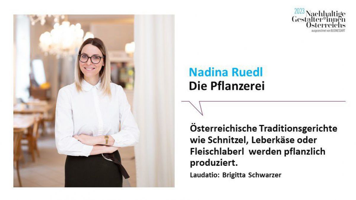 Nadina Ruedl, Die Pflanzerei