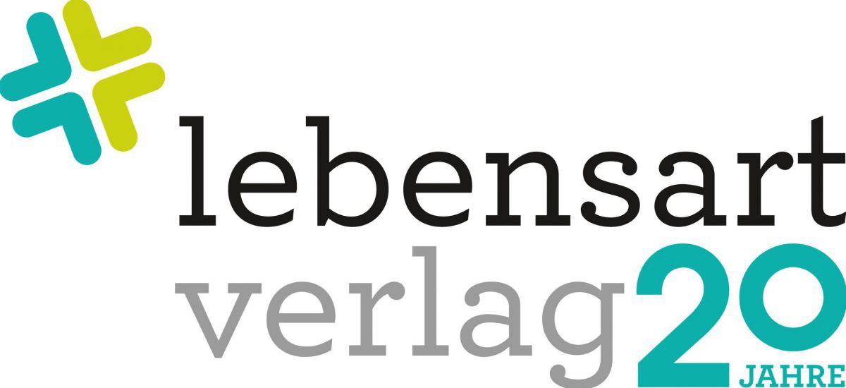 Logo: lebensart verlag 20 JAHRE