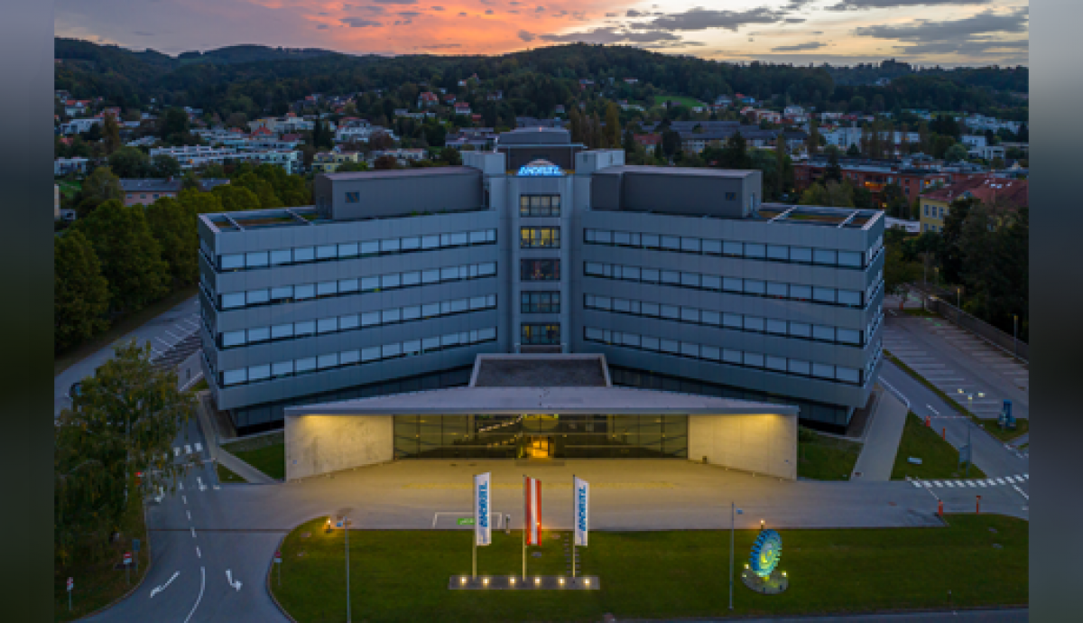 Das Firmengebäude von Andritz.