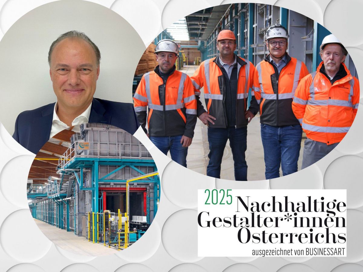 Johannes Rath und sein Team entwickelten gemeinsam einen Elektroofen für die Ziegelindustrie. 