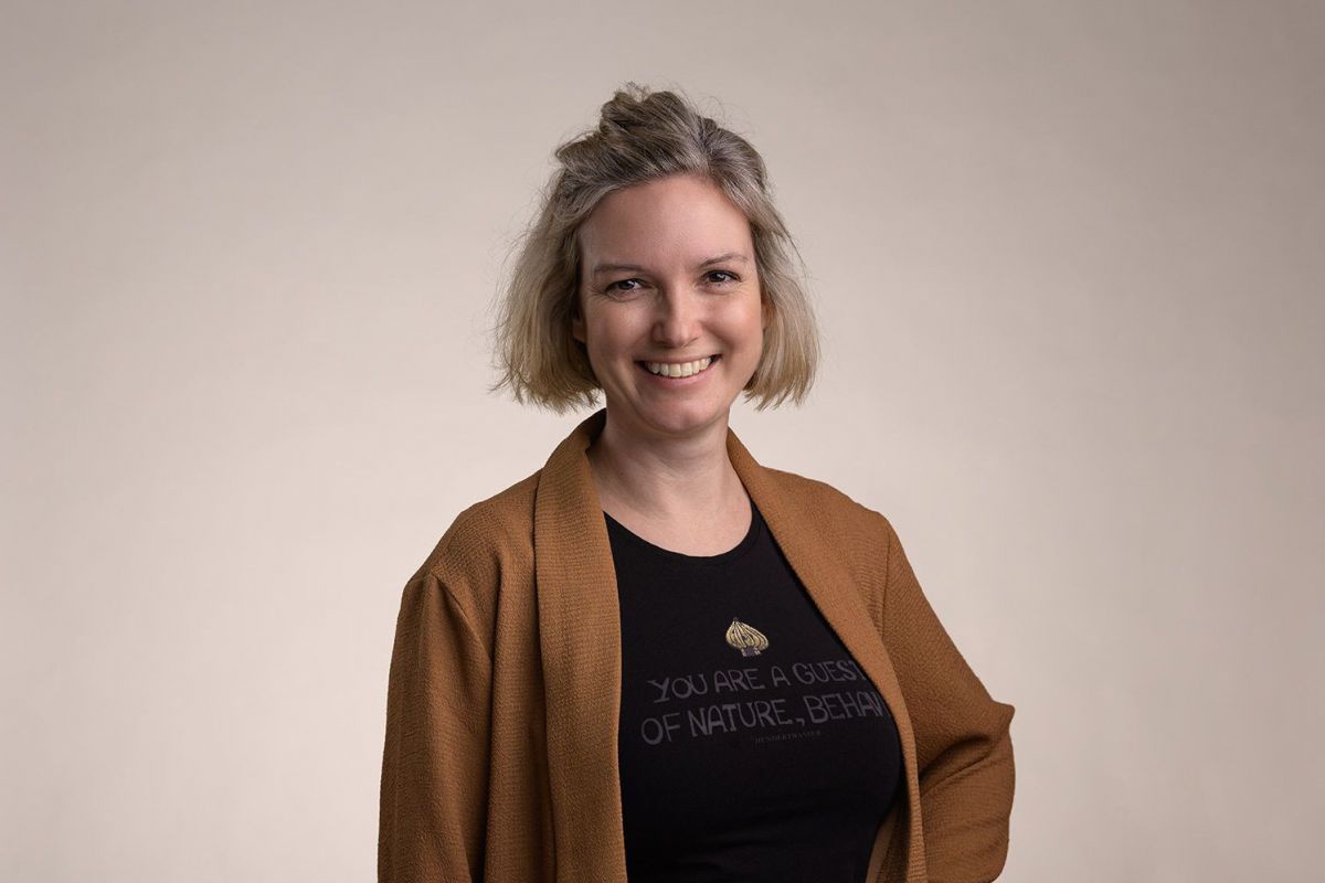 Helene Pattermann, Circularity-Expertin von Climate Lab im Halbporträt.