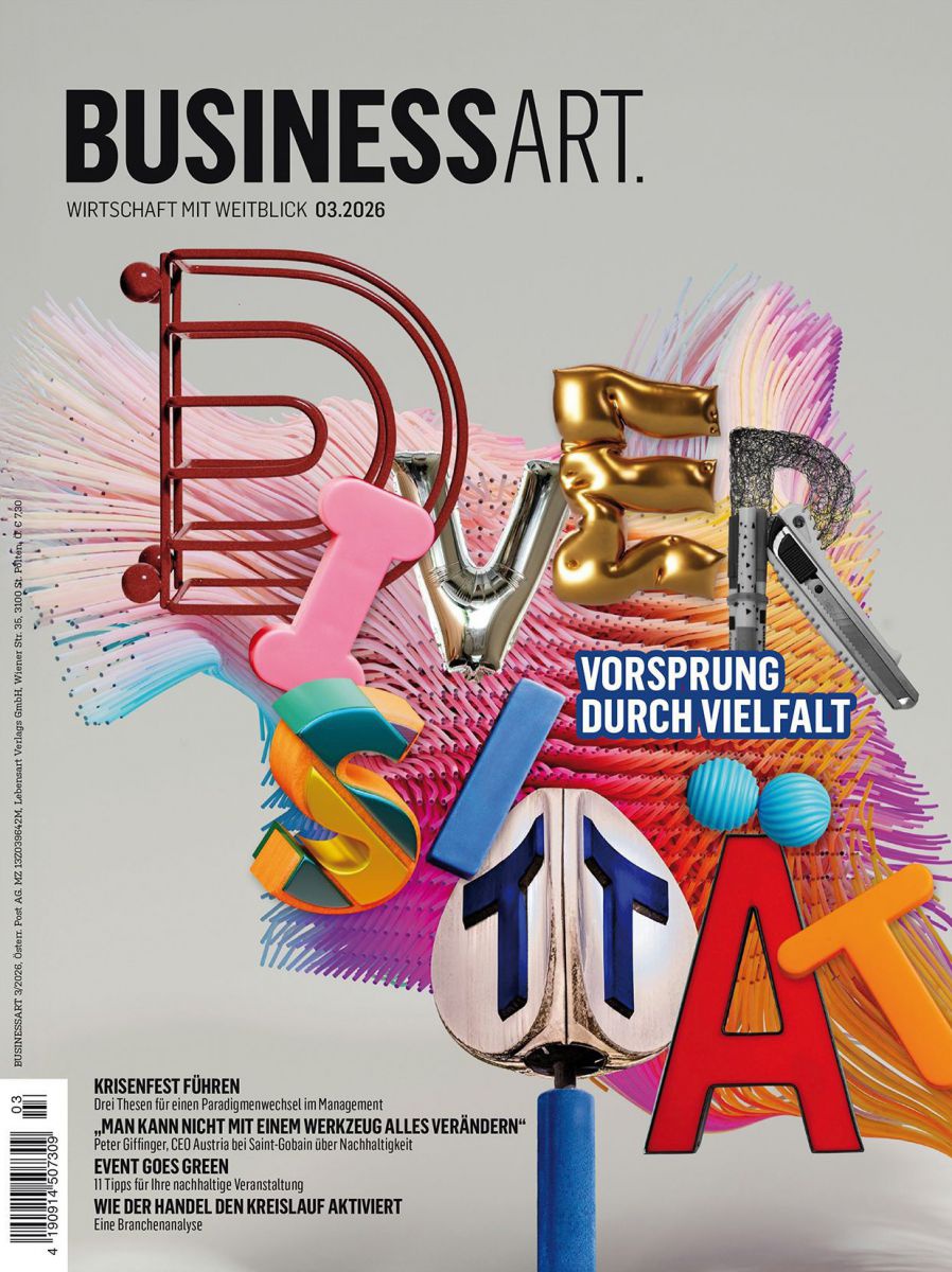 Cover der BUSINESSART 3/2026 