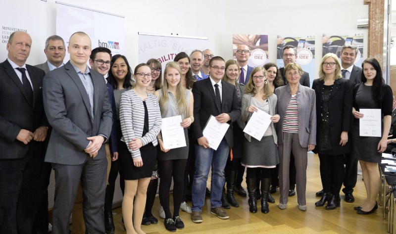 Die GewinnerInnen des Sustainability Award für Hochschulen 2016