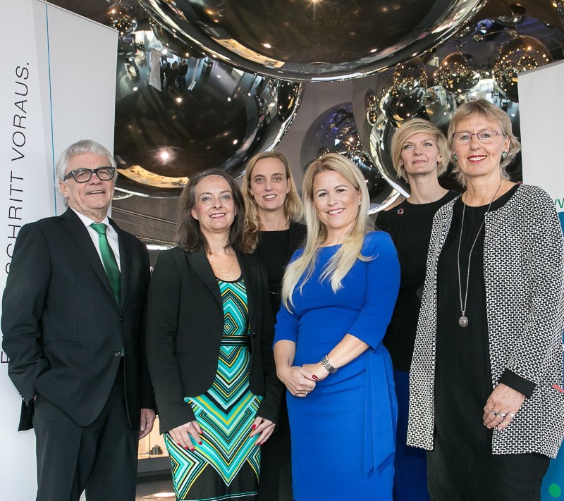 Wolfgang Eder (voestalpine AG), Lori DiVito (Amsterdam University), Daniela Knieling (respACT), Ursula Simacek (respACT und SIMACEK Facility), Tinna Christiansen Nielsen (Move The Elephant for Inclusiveness), Petra Künkel (Collective Leadership Insti