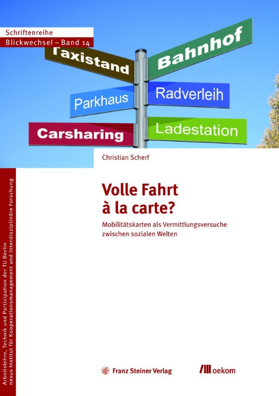 Cover vom Buch_Christian Scherf_Volle Fahrt à la carte?