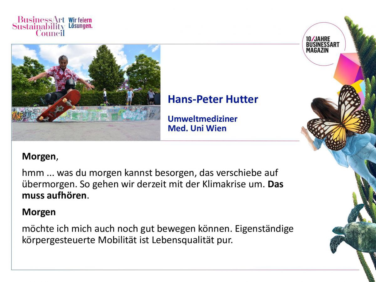 Hans-Peter Hutter, Umweltmediziner an der Med. Uni Wien