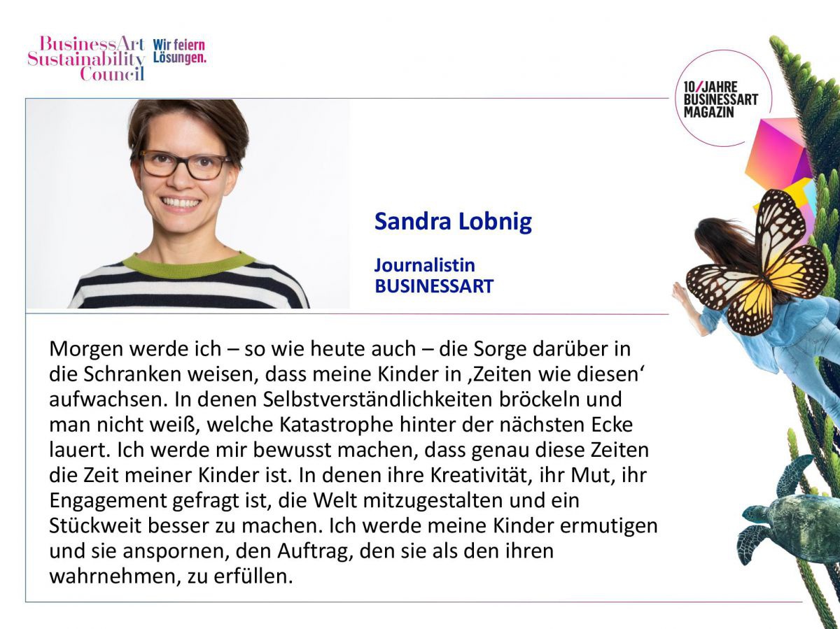 Sandra Lobnig, Journalistin bei BUSINESSART